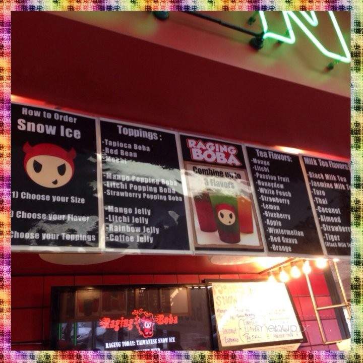 Lily Bubble Tea and Smoothie - Arlington, VA menu_pic