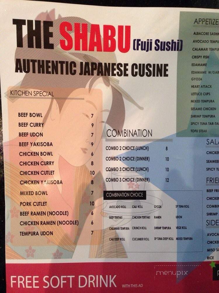 The Shabu - Simi Valley, CA menu_pic
