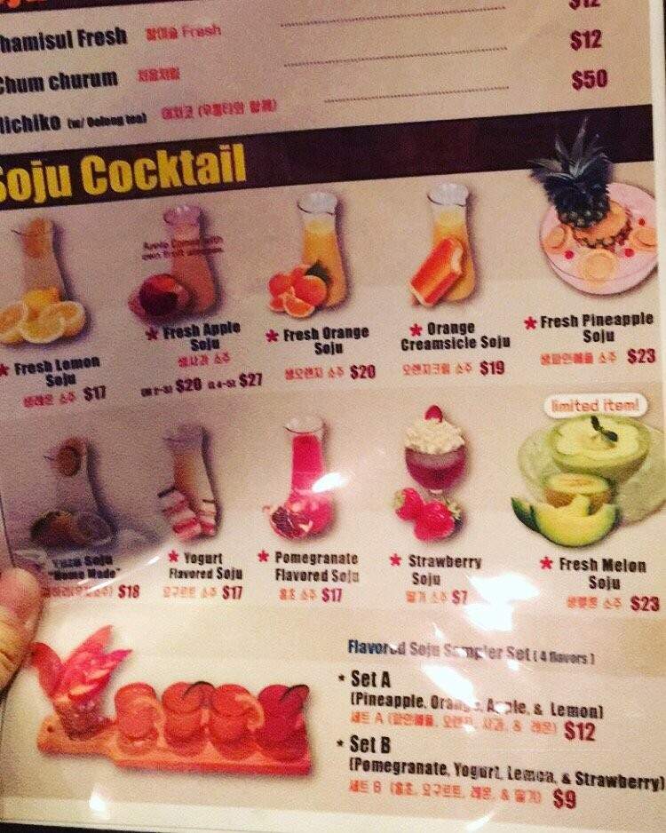 Thank Q Pocha - Honolulu, HI menu_pic