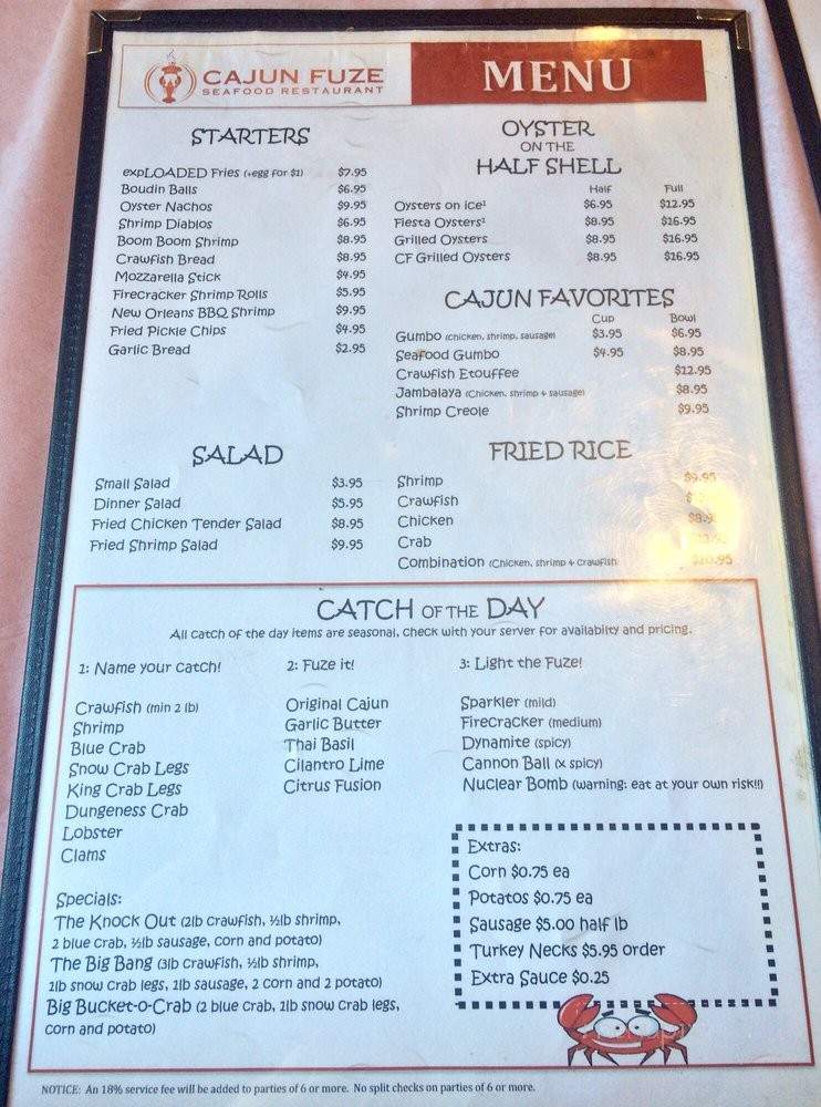 cajun fuze cajun fuze