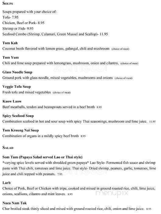 Sang Deuan - San Diego, CA menu_pic