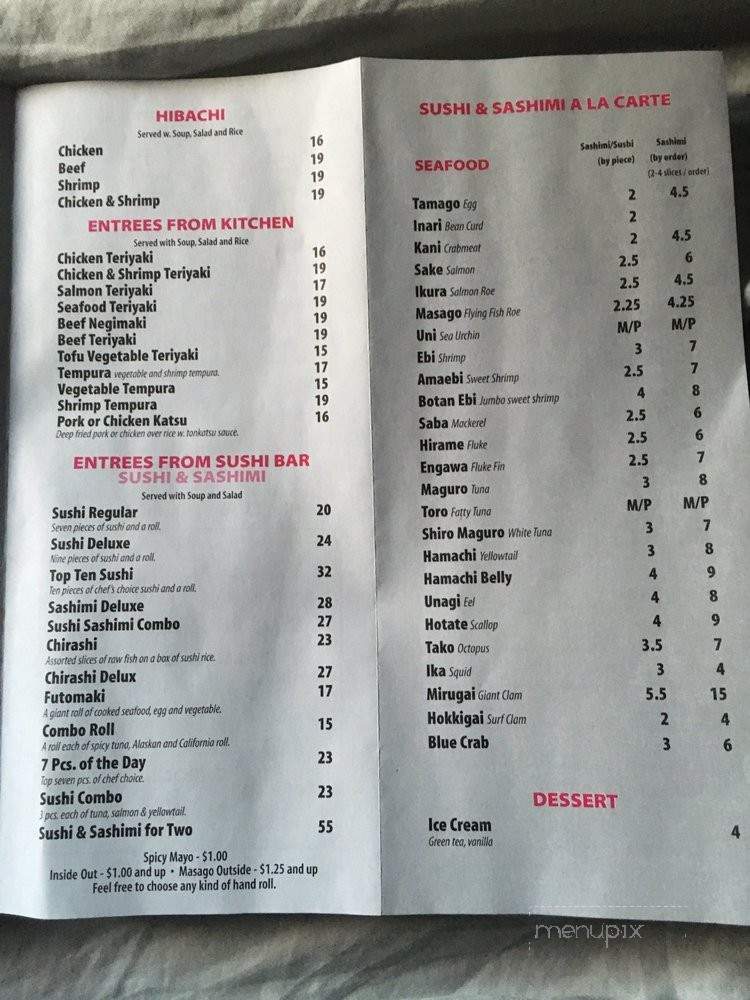 Hachi Sushi - Fort Lee, NJ menu_pic