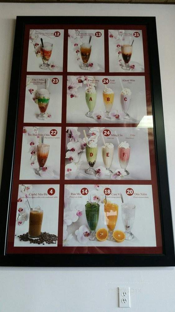 Pho Huong - San Jose, CA menu_pic