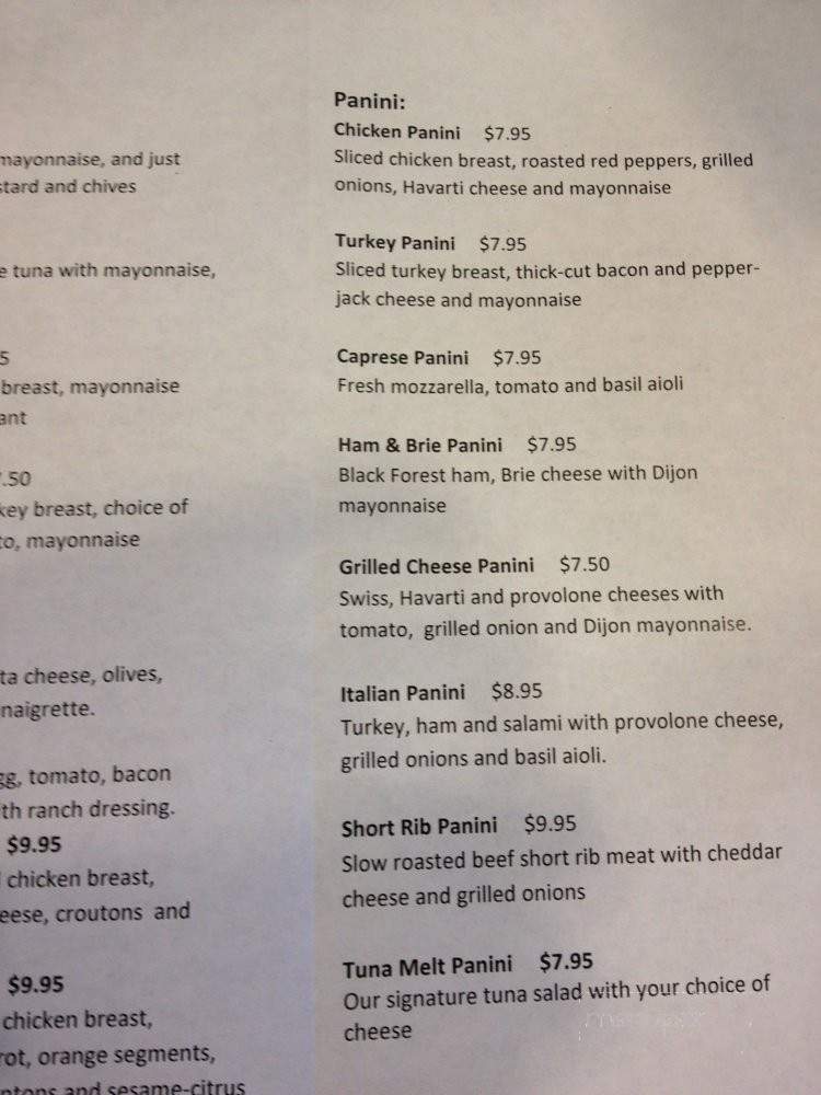Garnish Cafe - San Marino, CA menu_pic