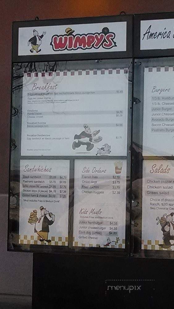 Wimpy's - North Las Vegas, NV menu_pic