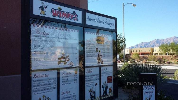 Wimpy's - North Las Vegas, NV menu_pic