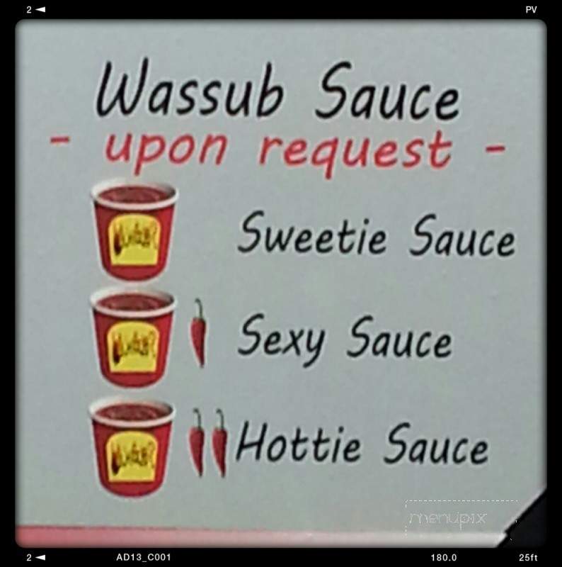 Wassub DC - Washington, DC menu_pic