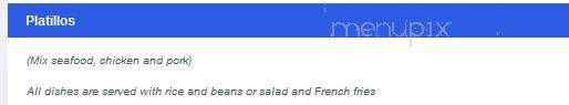 Selenita Restaurant - Pompton Lakes, NJ menu_pic