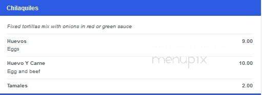 Selenita Restaurant - Pompton Lakes, NJ menu_pic