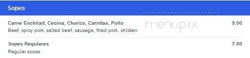 Selenita Restaurant - Pompton Lakes, NJ menu_pic