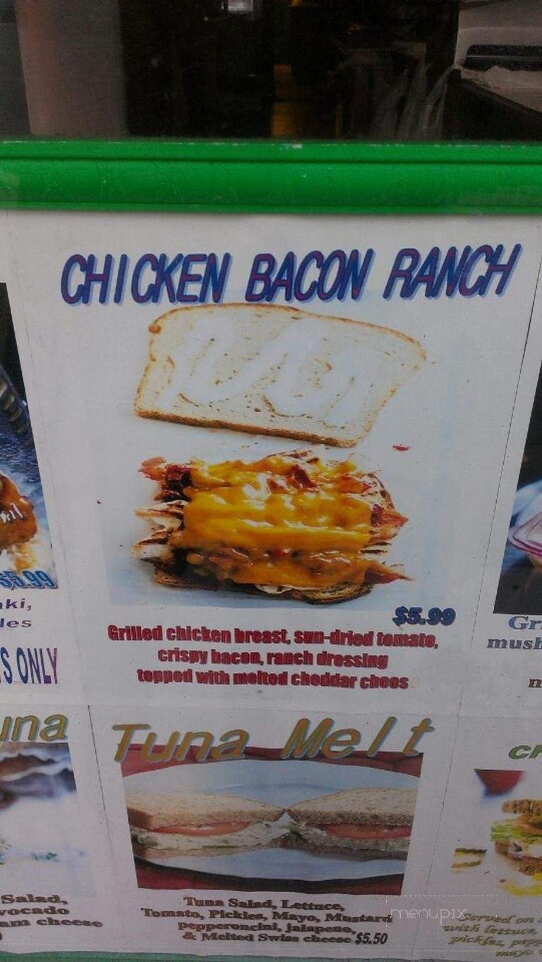 Route 101 - San Francisco, CA menu_pic