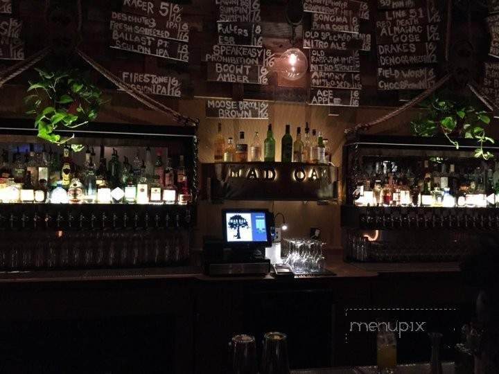 Mad Oak - Oakland, CA menu_pic