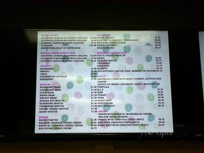 Modoo Donuts - Buena Park, CA menu_pic