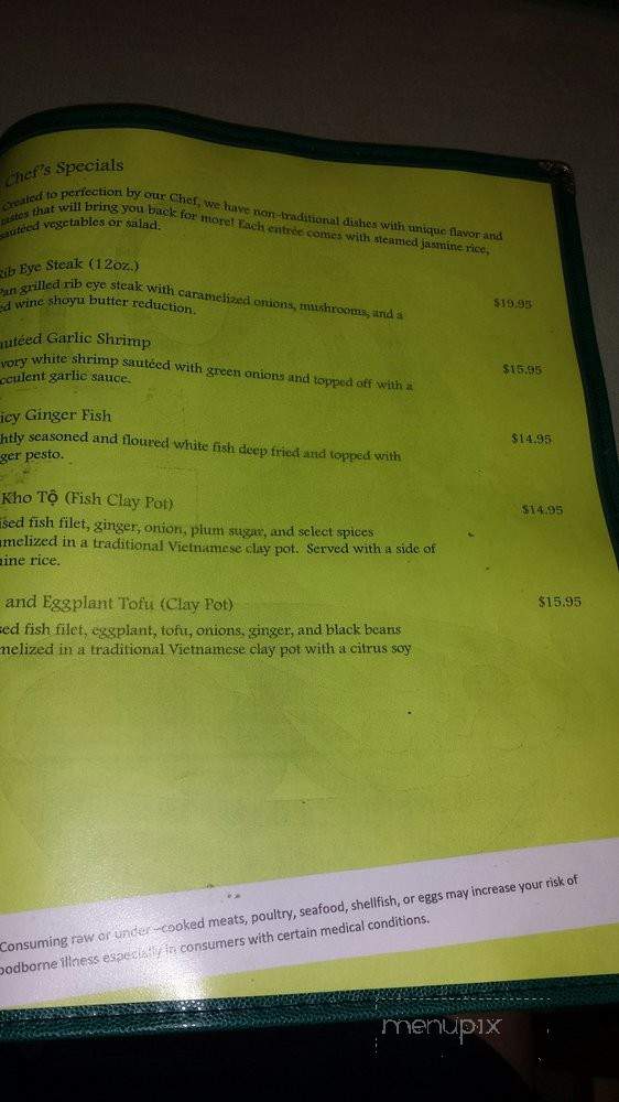 Pho My Vi - Kaneohe, HI menu_pic