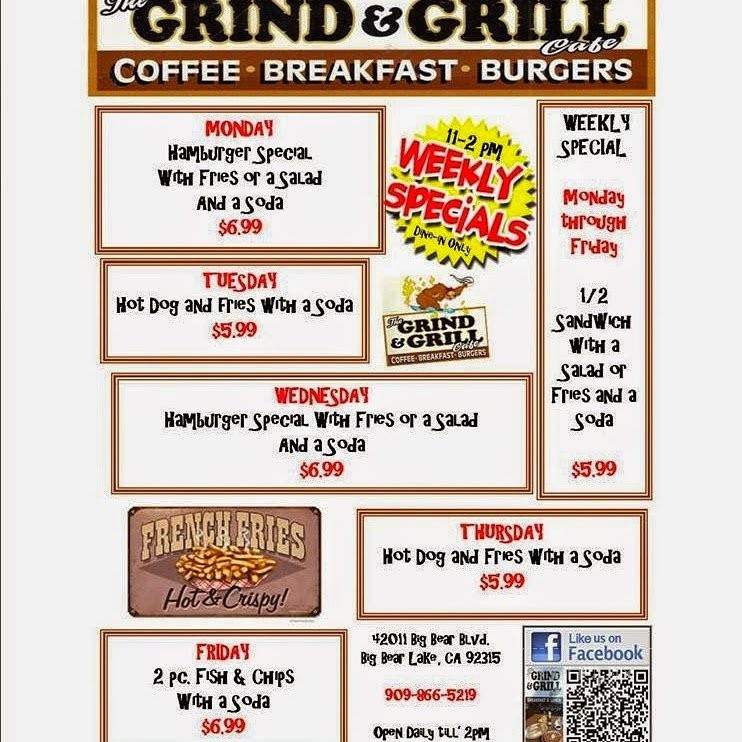 Grind & Grill Cafe - Big Bear Lake, CA menu_pic