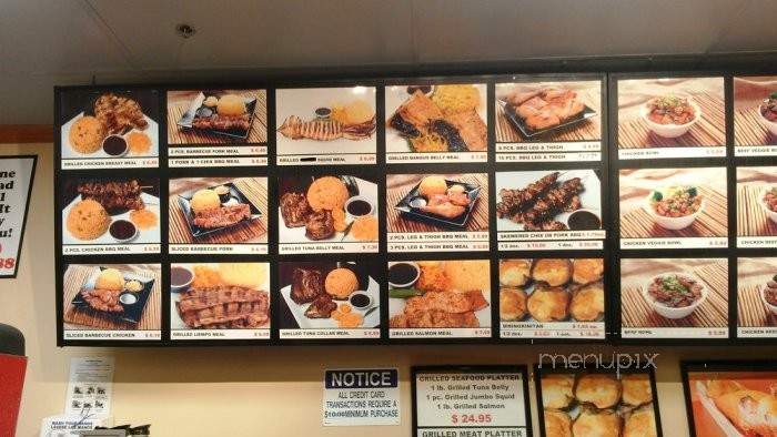 Tony's Barbecue and Bibingkinitan - Carson, CA menu_pic