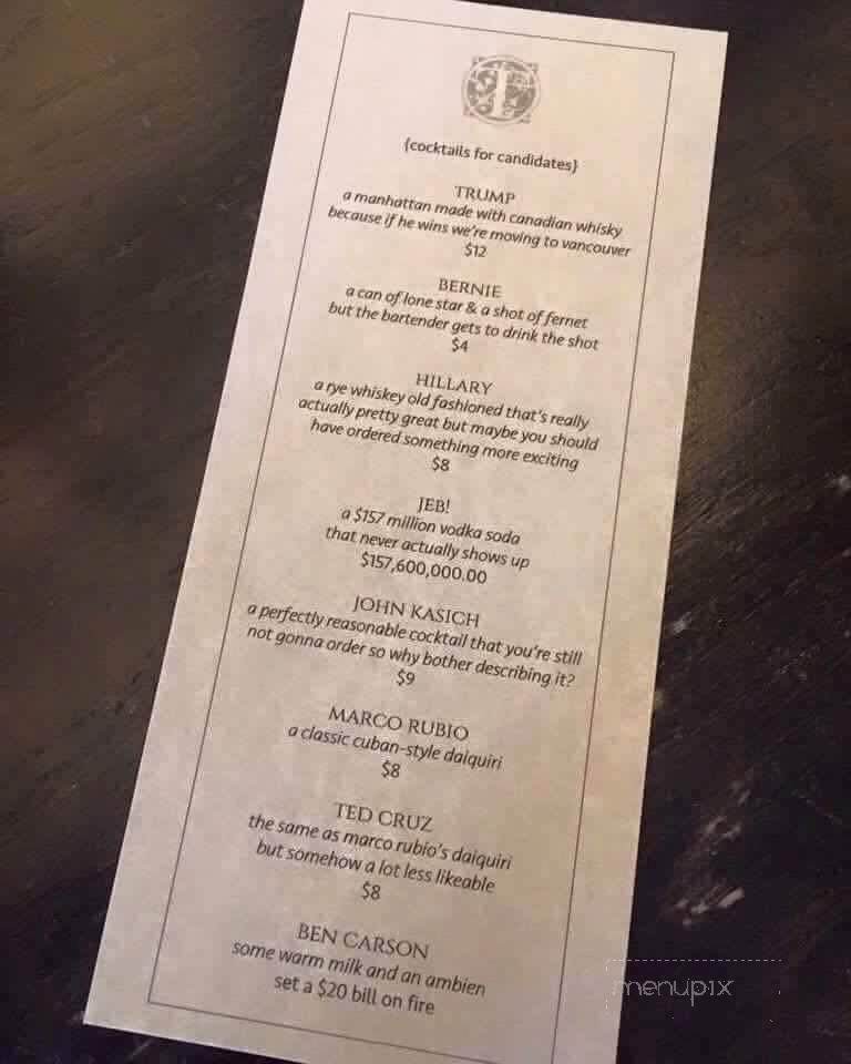 Club Raven - Sacramento, CA menu_pic