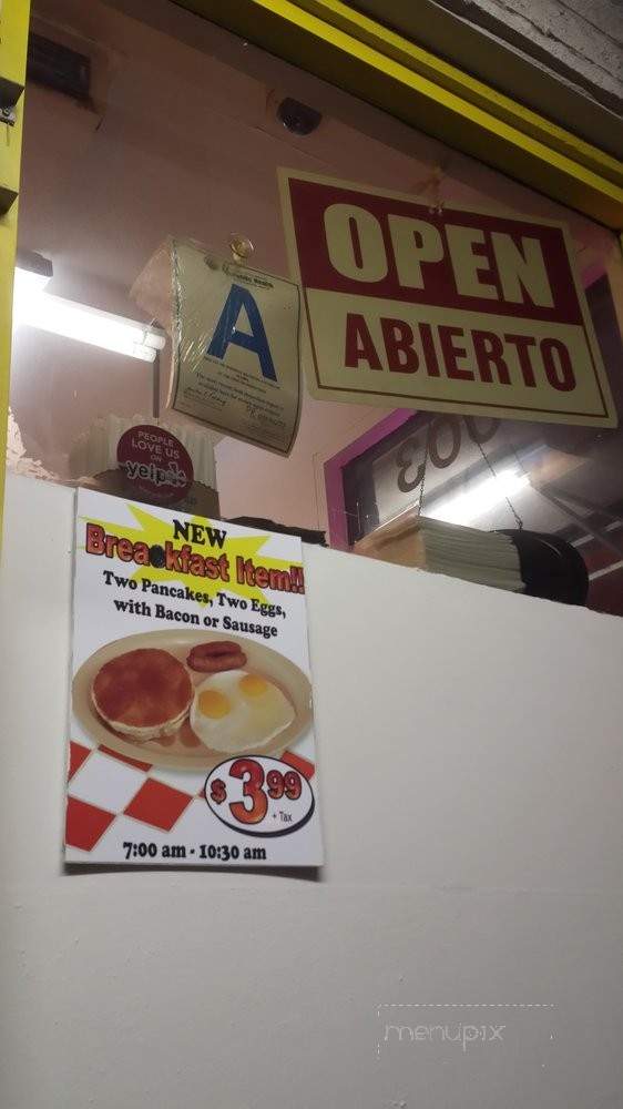 Habanero Mexican Grill - San Gabriel, CA menu_pic