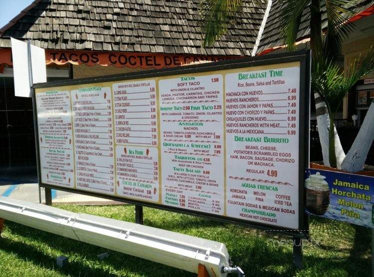 Habanero Mexican Grill - San Gabriel, CA menu_pic