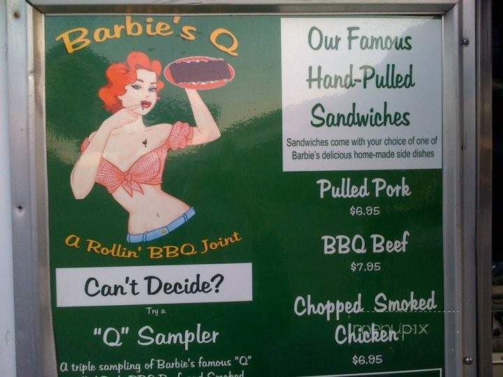 Barbie's Q - Los Angeles, CA menu_pic