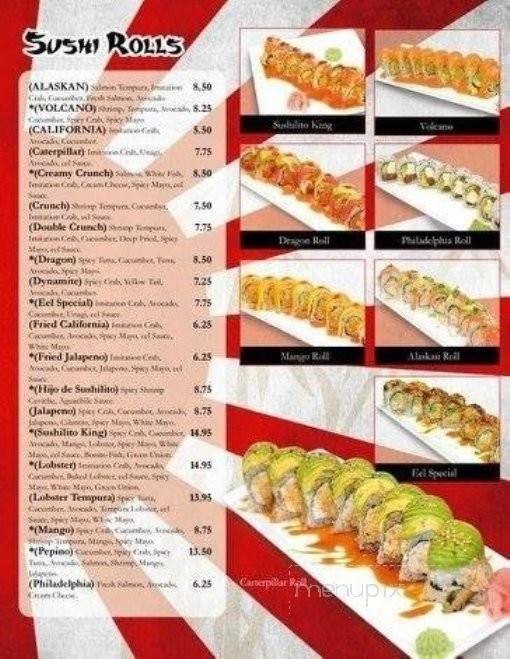 Sushilito's - South Gate, CA menu_pic