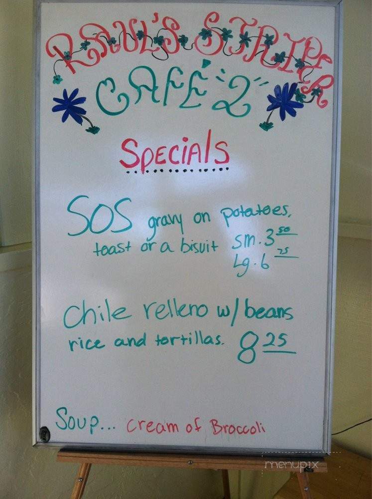 /250282140/Rauls-Striper-Cafe-Menu-Fairfield-CA - Fairfield, CA