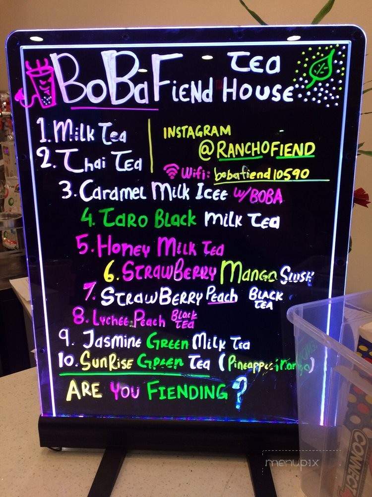 /250853976/Boba-Fiend-Tea-House-Menu-Rancho-Cucamonga-CA - Rancho Cucamonga, CA