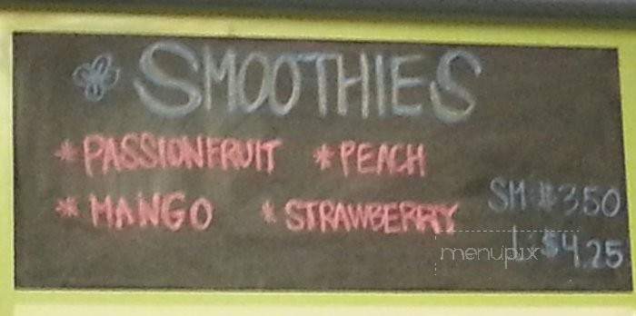 Fluffy Sno - Folsom, CA menu_pic