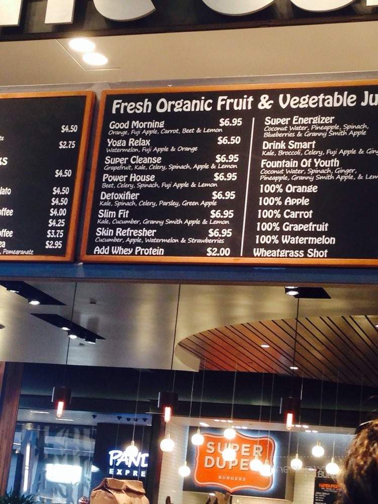 Caffe Central - San Jose, CA menu_pic