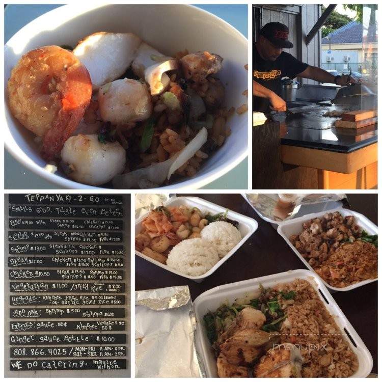Teppanyaki 2 Go by 808 Afternoons - Lahaina, HI menu_pic