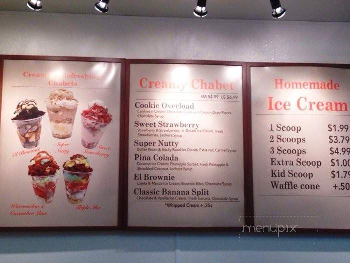 Elado - Pico Rivera, CA menu_pic
