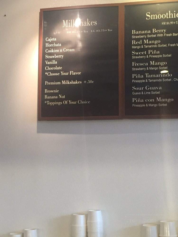 Elado - Pico Rivera, CA menu_pic