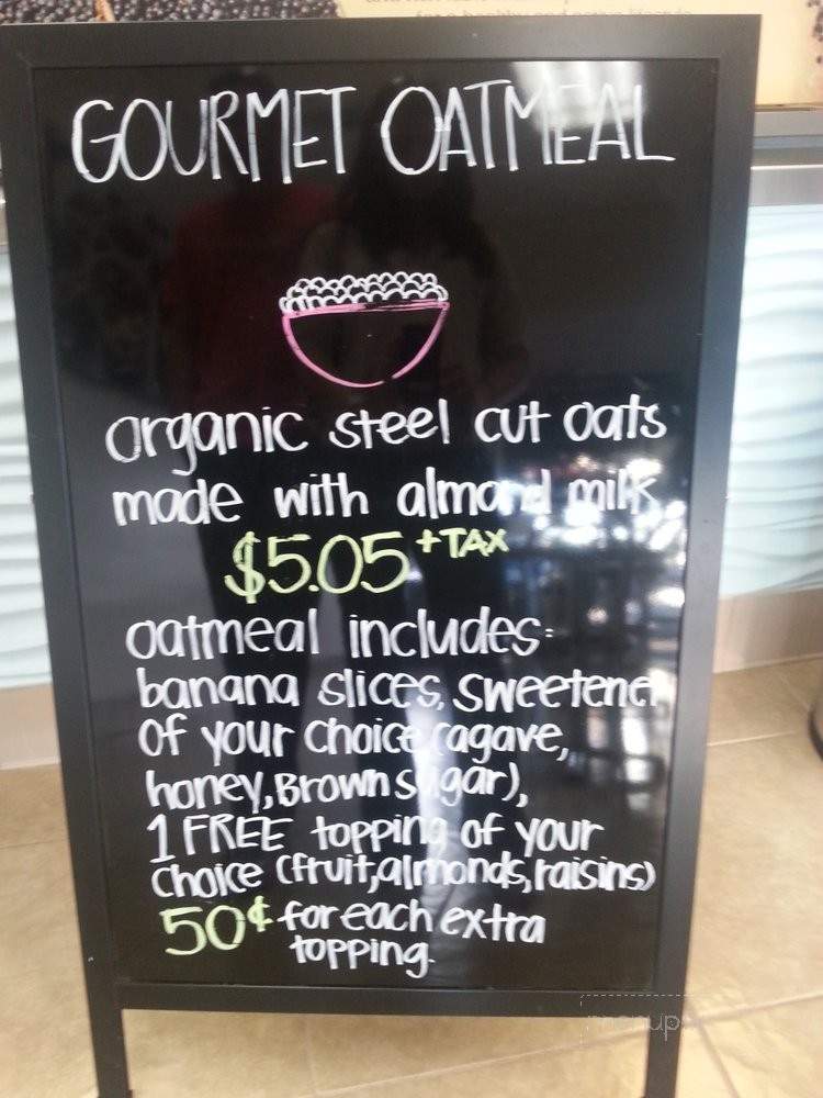 Beach Bowls Acai Cafe - Redondo Beach, CA menu_pic