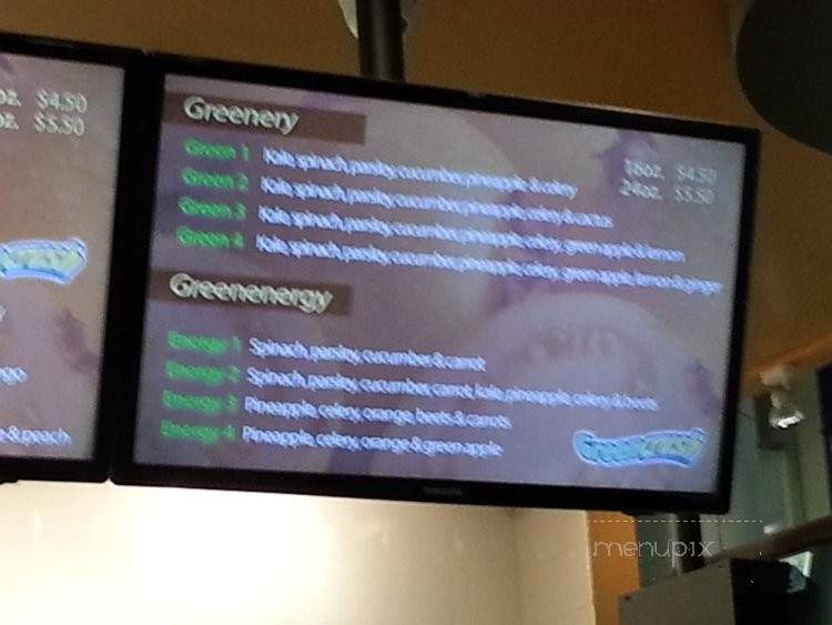 Green Crush - Montebello, CA menu_pic