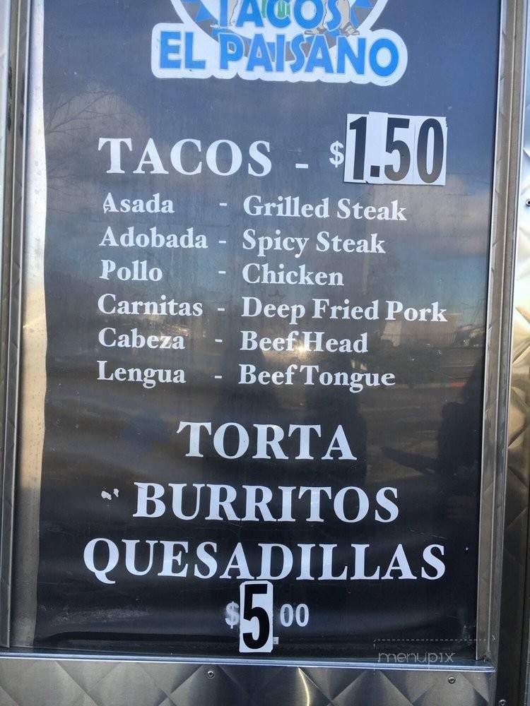 /250908981/El-Paisano-Taco-Truck-Menu-Woodland-CA - Woodland, CA