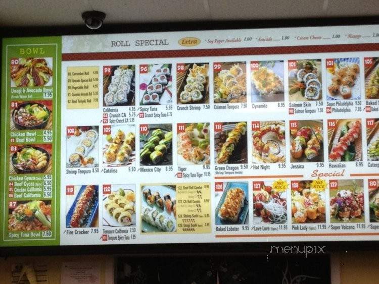 California Bowl Sushi & Teriyaki - Northridge, CA menu_pic