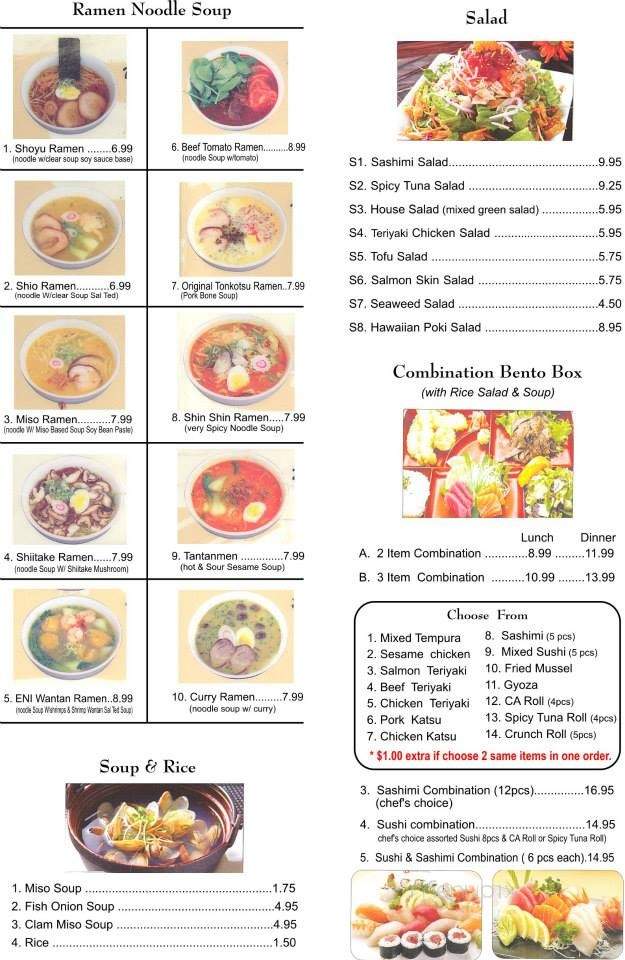 J Sushi & Ramen - Pomona, CA menu_pic