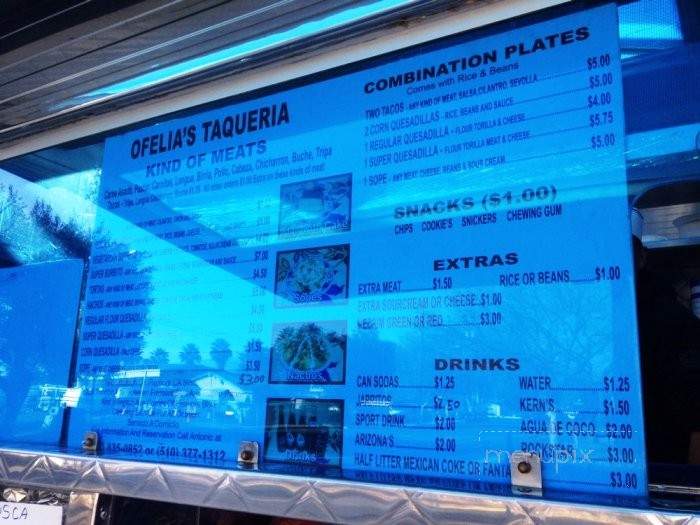 Tacos La Perla - Fremont, CA menu_pic