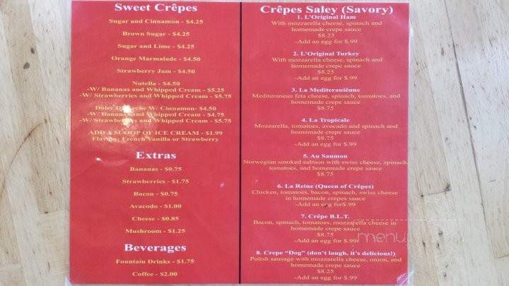 Saley's Classic - Seattle, WA menu_pic