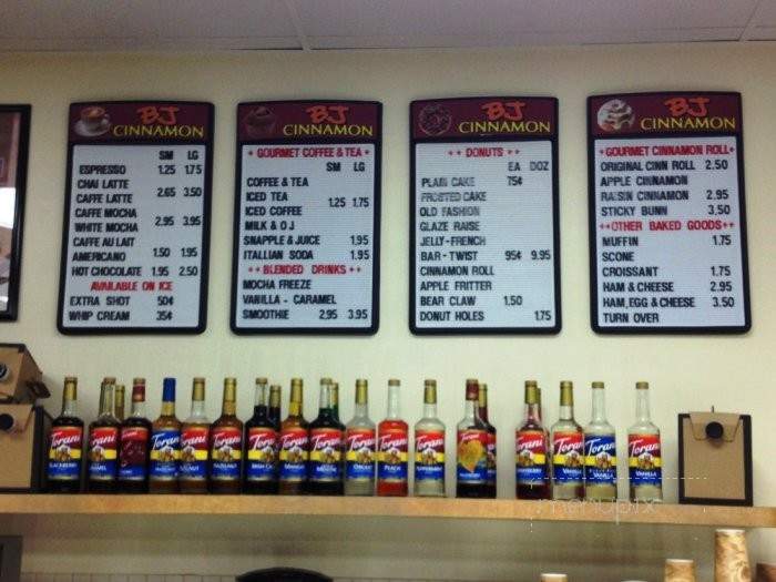 BJ Cinnamon - Folsom, CA menu_pic