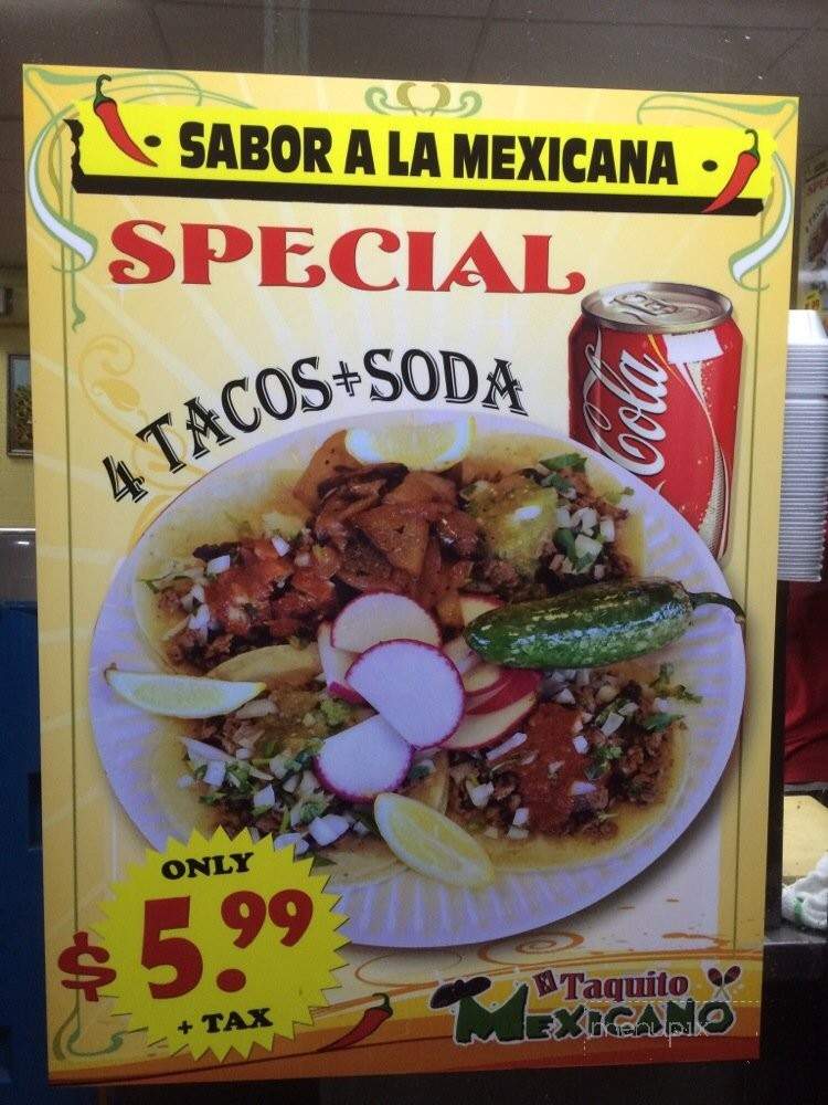 El Taquito Mexicano - Pasadena, CA menu_pic