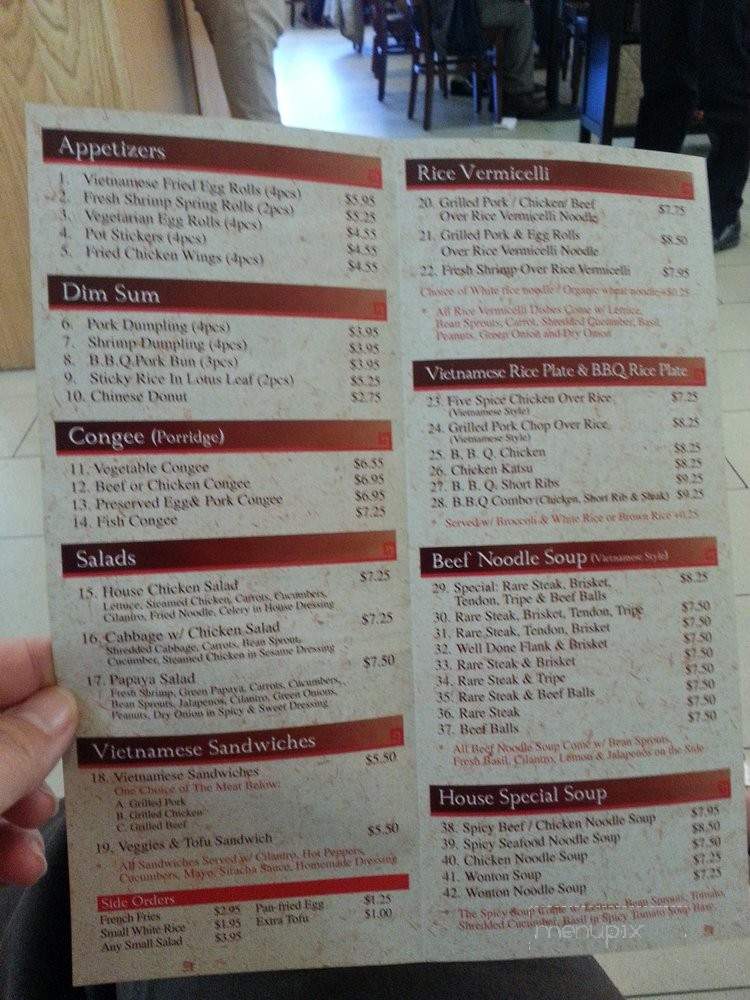 Hong Kee & Kim - San Francisco, CA menu_pic
