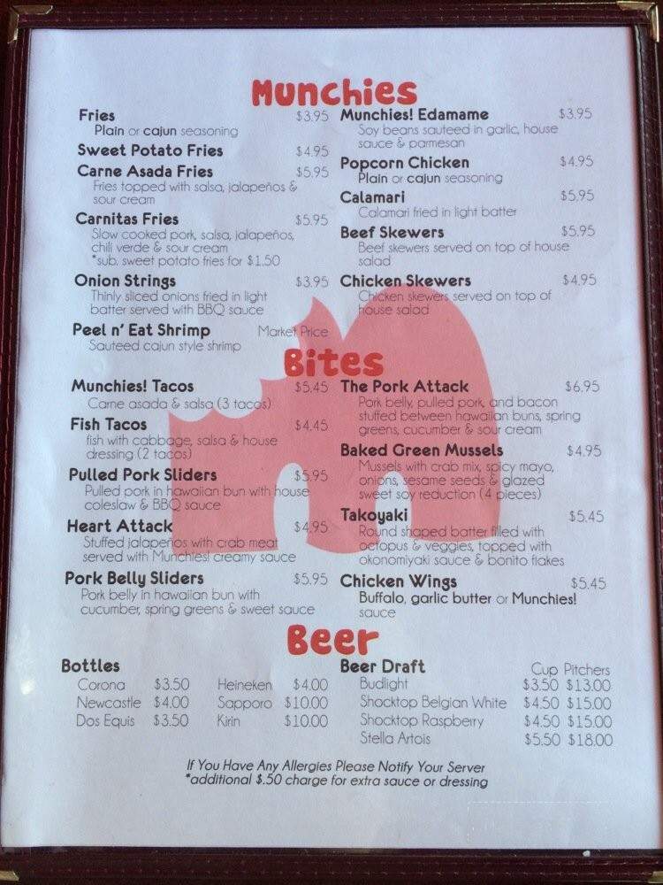 Munchies! - Garden Grove, CA menu_pic