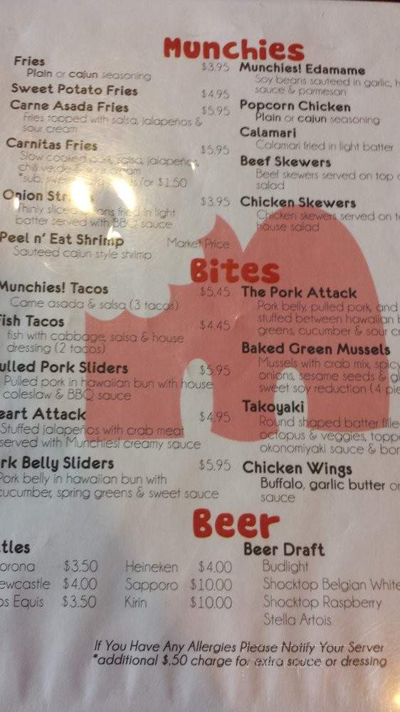 Munchies! - Garden Grove, CA menu_pic