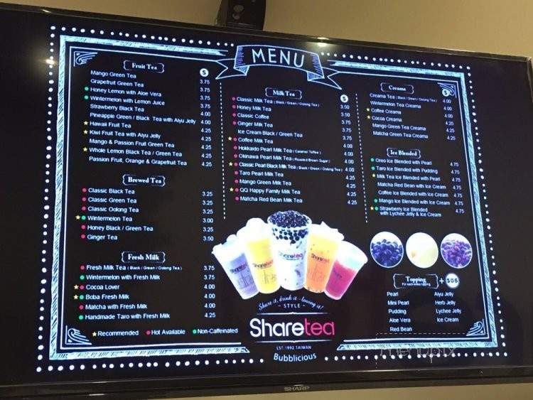 /250854458/Sharetea-Menu-Chino-Hills-CA - Chino Hills, CA