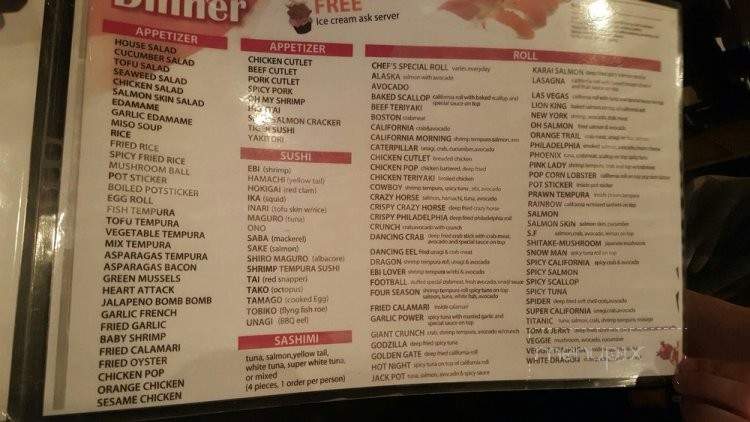 Ooi - Clovis, CA menu_pic