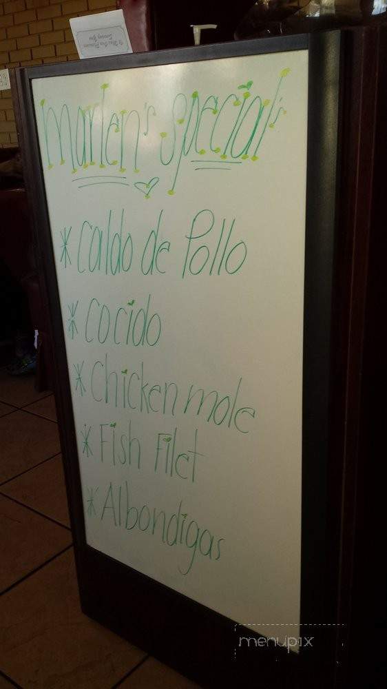 Villa Sombrero - Los Angeles, CA menu_pic