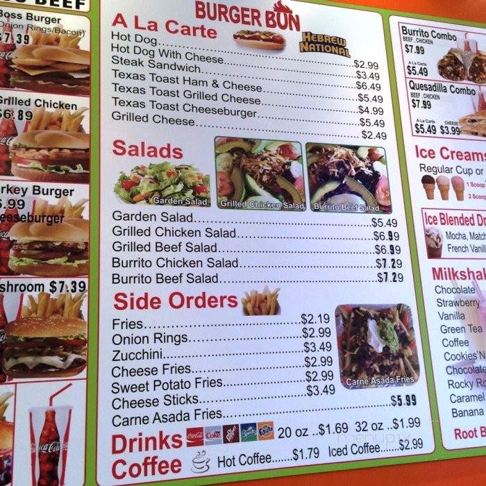 Burger Bun - Glendale, CA menu_pic
