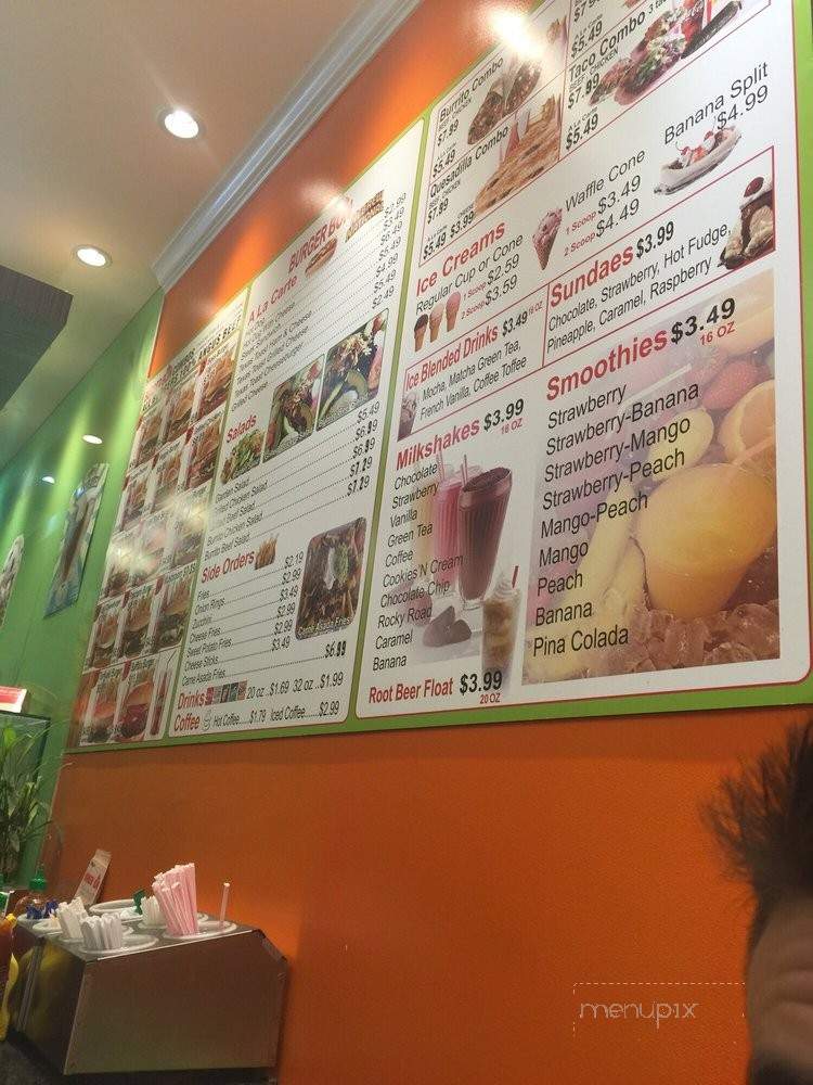 Burger Bun - Glendale, CA menu_pic