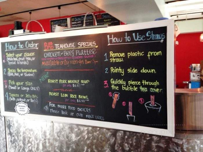 Babo Teahouse - Jersey City, NJ menu_pic